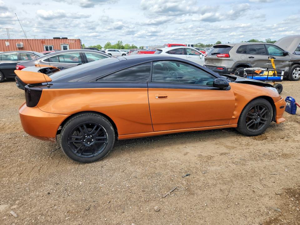 2005 Toyota Celica VIN JTDDR32TX50188727 COPART salvage auction — FRONT END, Il - Salvage Certificate, sold $350 on 2026-07-16 (photo 3)