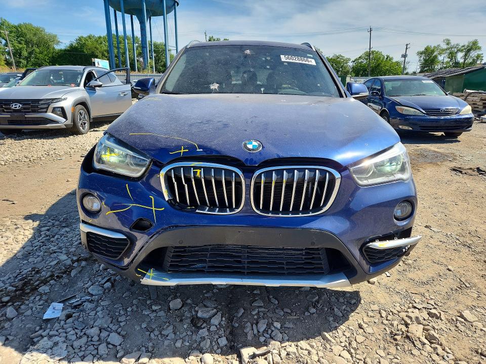 2019 BMW X1 VIN WBXHU7C5XK3H44638 COPART salvage auction — FRONT END, Il - Salvage Certificate, sold $3,500 on 2026-07-31 (photo 5)