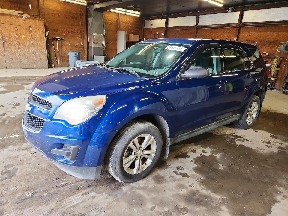 2010 Chevrolet Equinox VIN 2CNFLCEW2A6359676 COPART salvage auction — REAR END, Pa - Certificate Of Salvage, sold $575 on 2026-07-02 (photo 1)