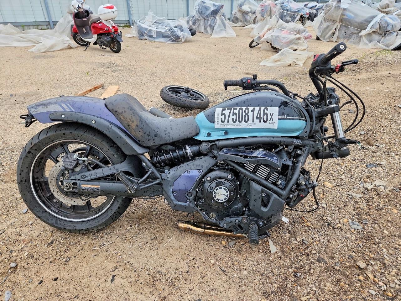 2020 Kawasaki EN650 VIN JKAENED19LDA20734 — COPART salvage auction photo