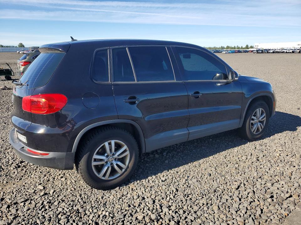 2012 Volkswagen Tiguan VIN WVGBV7AX6CW503009 COPART salvage auction — SIDE, Wa - Affidavit In Lieu Of Title, sold $325 on 2026-07-08 (photo 3)