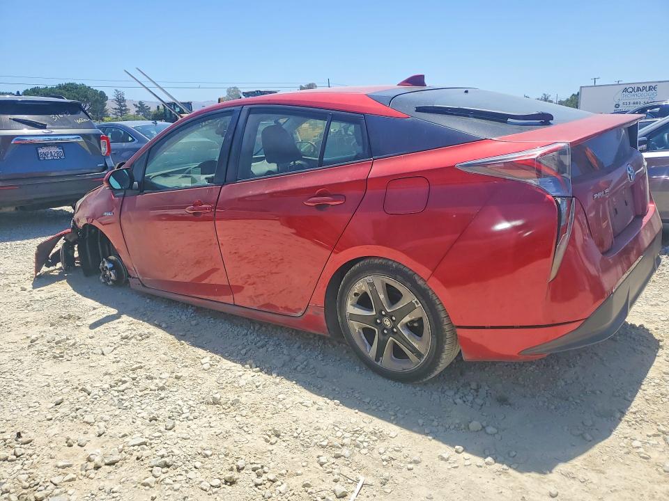 2016 Toyota Prius VIN JTDKARFU4G3507691 COPART salvage auction — UNDERCARRIAGE, Ca - Salvage Certificate, sold $3,250 on 2026-07-30 (photo 2)