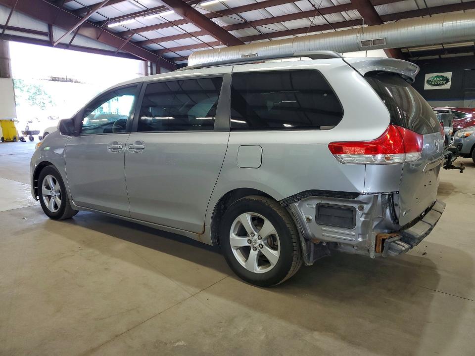 2012 Toyota Sienna VIN 5TDKK3DC0CS240935 COPART salvage auction — REAR END, Ny - Cert Of Title-Rebuilt Salvage (P), sold $2,900 on 2026-07-03 (photo 2)