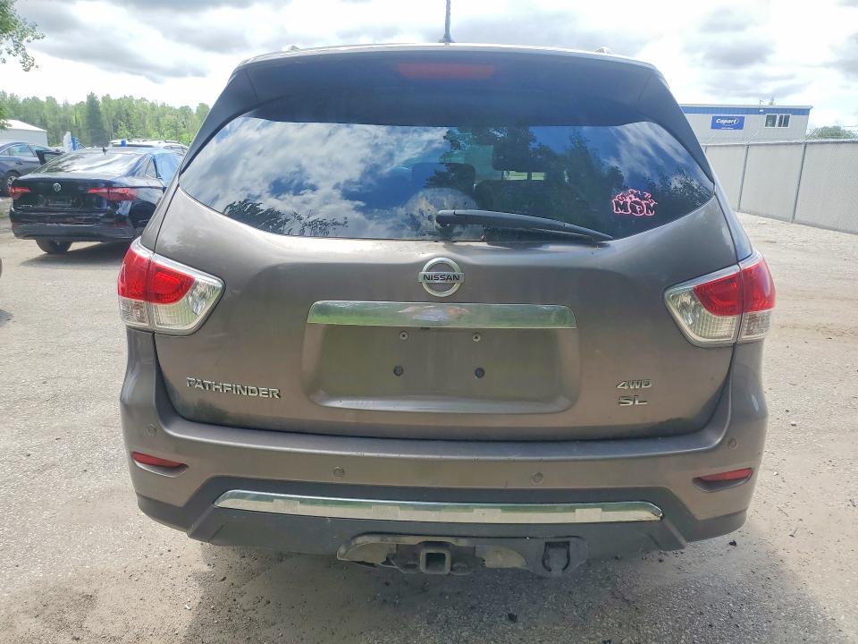 2014 Nissan VIN 5N1AR2MM5EC659454 COPART salvage auction — MINOR DENT/SCRATCHES, On - Permit No Brand - Unfit, sold $175 on 2026-07-03 (photo 6)