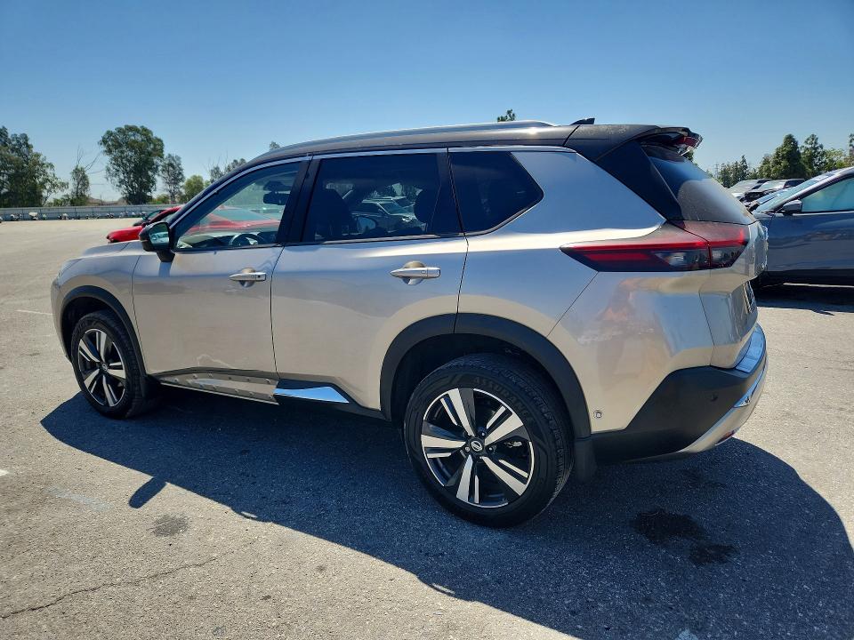 2021 Nissan Rogue VIN JN8AT3DC9MW101675 COPART salvage auction — SIDE, Ca - Salvage Certificate, sold $150 on 2026-07-21 (photo 2)