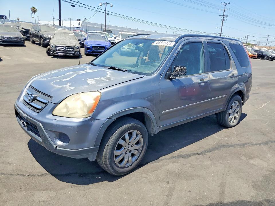 2005 Honda Cr-v VIN JHLRD78915C022525 COPART salvage auction — MECHANICAL, Ca - App For Dup Salvage Or Ac, sold $500 on 2026-07-20 (photo 1)