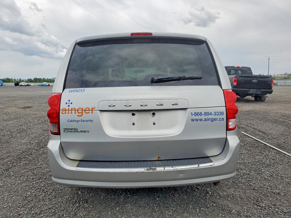 2012 Dodge VIN 2C4RDGBG5CR285531 COPART salvage auction — SIDE, On - Permit No Brand - Unfit, sold $425 on 2026-07-02 (photo 6)