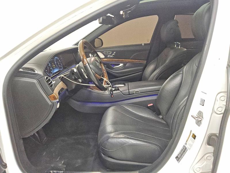 2015 Mercedes-benz S class VIN WDDUG8CB0FA200202 COPART salvage auction — MECHANICAL, Tx - Certificate Of Title, sold $9,700 on 2026-07-30 (photo 7)