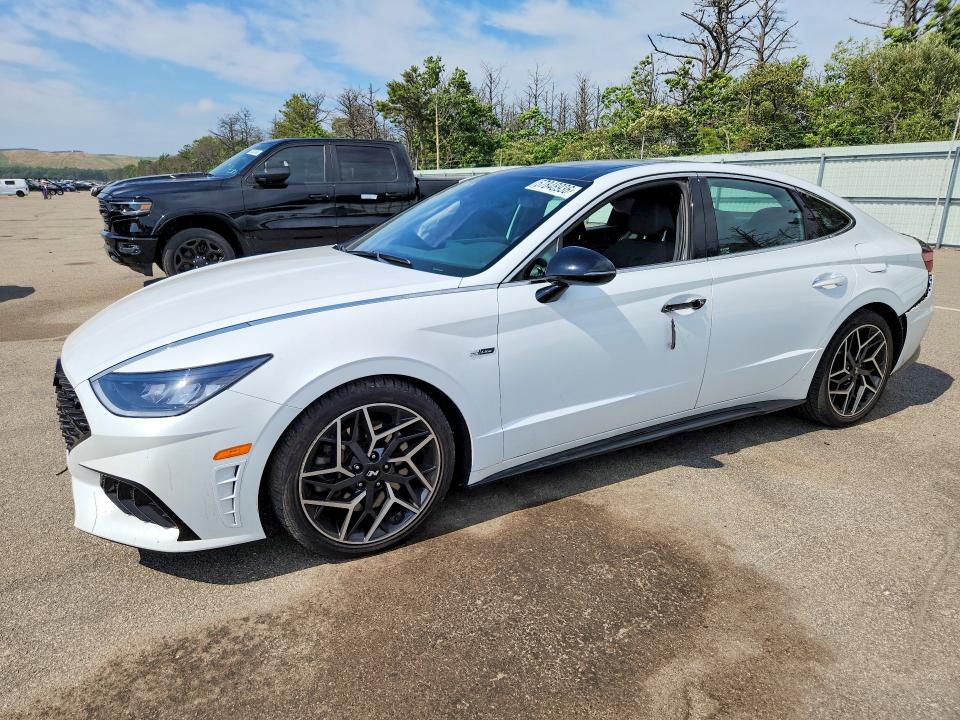 2021 Hyundai VIN 5NPEK4JC8MH106978 COPART salvage auction — SIDE, Ny - Mv-907A Salvage Certificate, sold $6,200 on 2026-07-08 (photo 1)