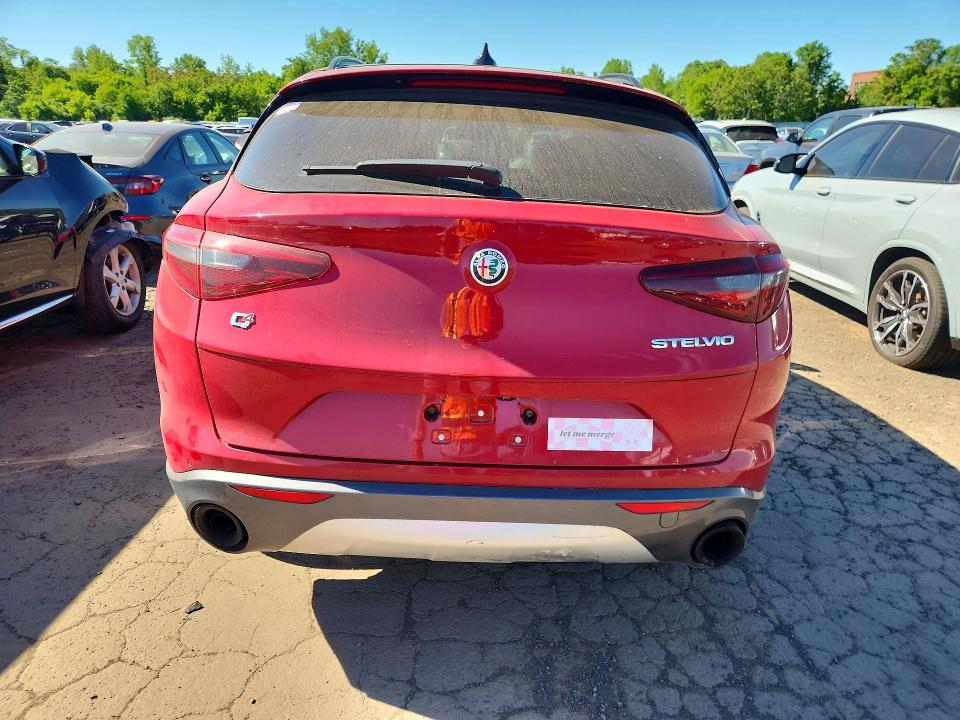 2023 Alfa romeo Stelvio VIN ZASPAKBN3P7D50537 COPART salvage auction — FRONT END, Ct - Cert Of Title-Salvage, sold $5,400 on 2026-07-17 (photo 6)
