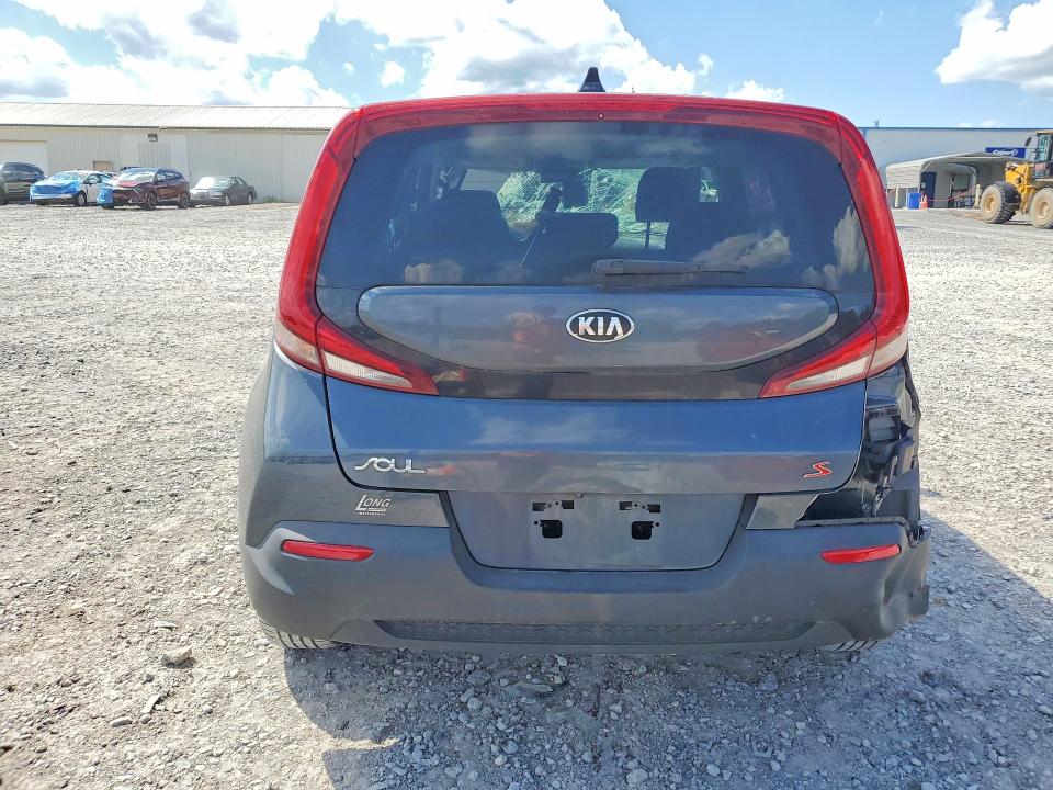 2020 Kia Soul VIN KNDJ23AU9L7003945 COPART salvage auction — FRONT END, Tn - Salvage Certificate, sold $600 on 2026-07-16 (photo 6)