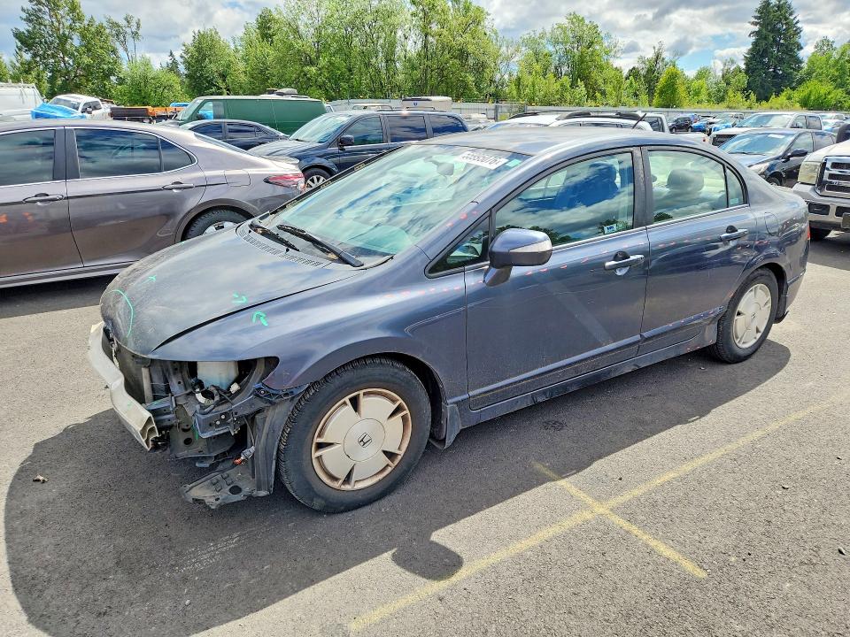 2008 Honda Civic VIN JHMFA36238S028973 COPART salvage auction — FRONT END, Or - Salvage Title Certificate, sold $700 on 2026-07-20 (photo 1)