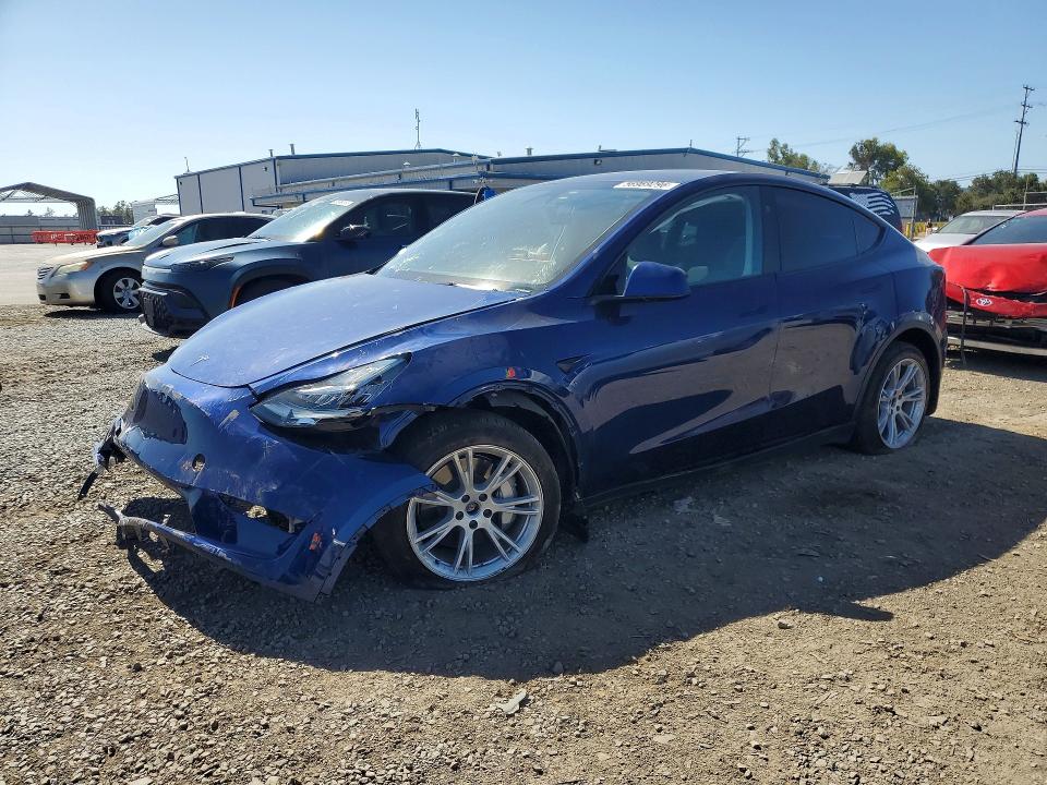 2023 Tesla Model y VIN 7SAYGDEE2PA151606 — COPART salvage auction photo
