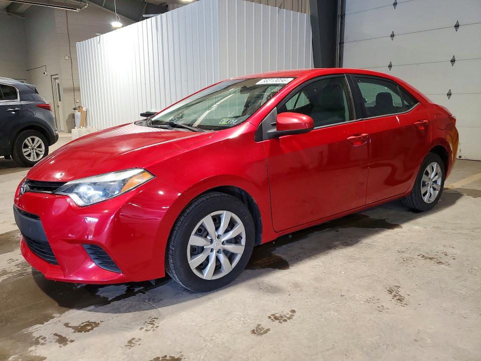 2014 Toyota Corolla VIN 5YFBURHE8EP050501 COPART salvage auction — MECHANICAL, Pa - Non Public Clean Title, sold $4,100 on 2026-07-22 (photo 1)