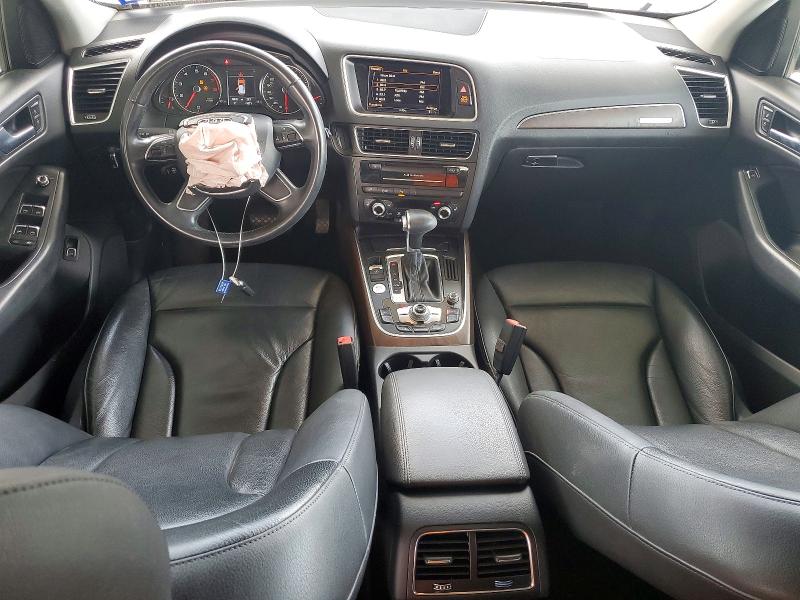 2017 Audi Q5 VIN WA1C2AFP7HA078163 COPART salvage auction — FRONT END, TX - SALVAGE VEHICLE TITLE, sold $2,700 on 2026-07-24 (photo 8)