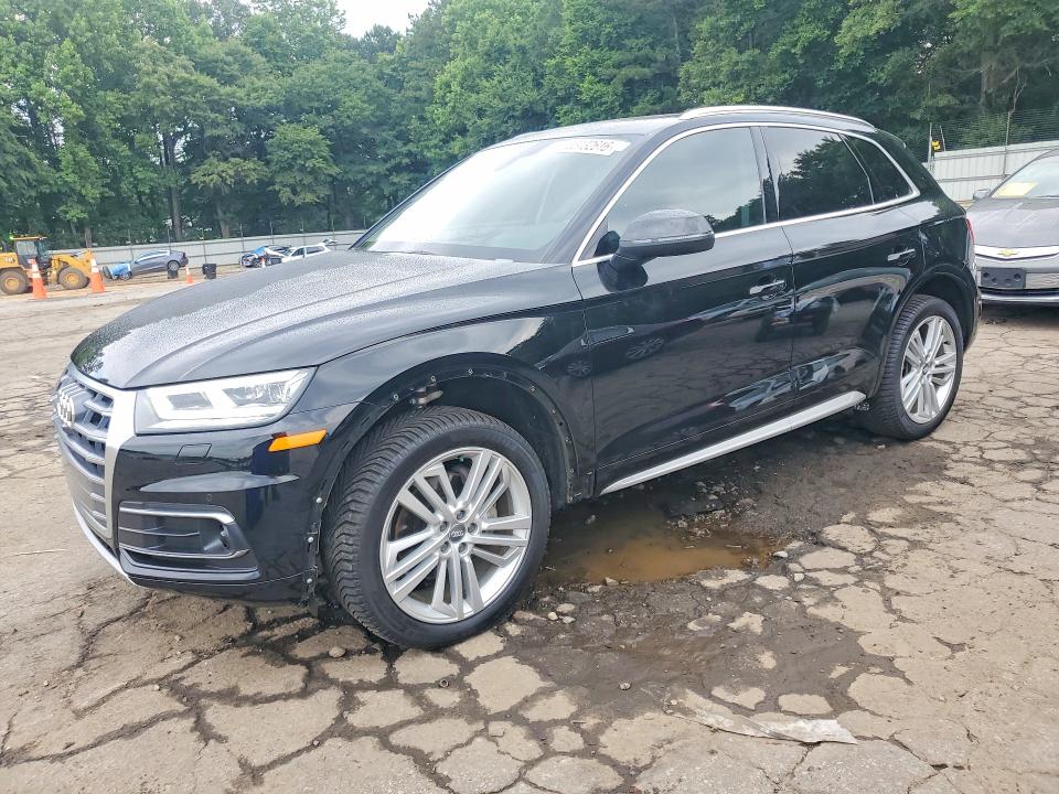 2018 Audi Q5 VIN WA1CNAFY4J2219965 COPART salvage auction — FRONT END, Ga - Cert Of Title-Salvage, sold $10,100 on 2026-07-10 (photo 1)