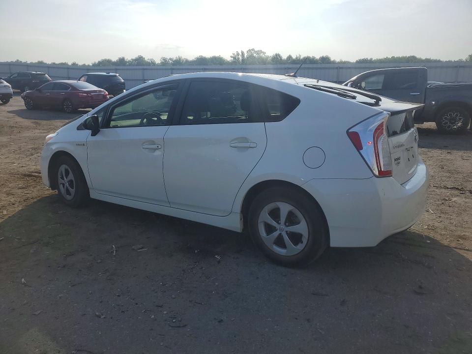 2013 Toyota Prius VIN JTDKN3DU3D5539715 COPART salvage auction — FRONT END, Va - Cert Of Title - Salvage, sold $3,350 on 2026-07-15 (photo 2)