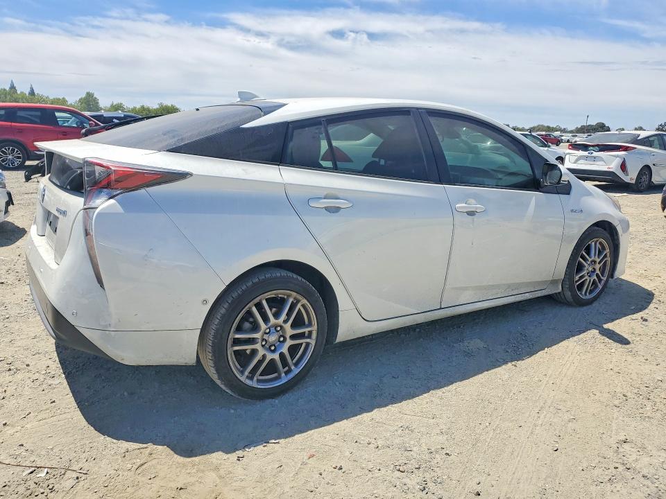 2017 Toyota Prius VIN JTDKBRFUXH3049900 COPART salvage auction — SIDE, Ca - Salvage Certificate, sold $2,650 on 2026-07-14 (photo 3)
