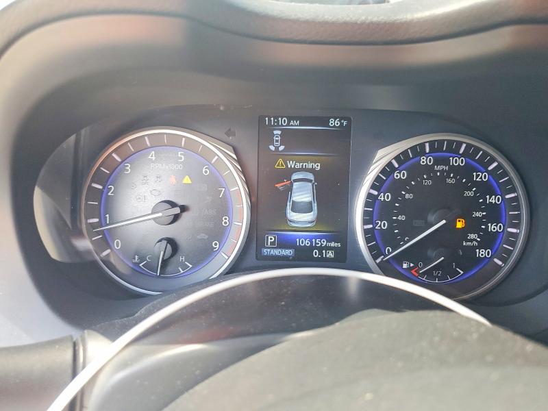 2016 Infiniti Q50 VIN JN1FV7AR2GM450613 COPART salvage auction — MECHANICAL, Ma - Cert Of Title-Reconstrctd Coll, sold $325 on 2026-07-21 (photo 9)