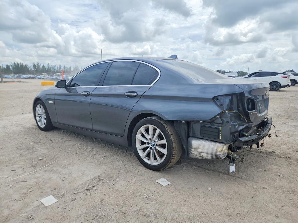 2016 BMW 5er VIN WBA5B1C58GG131950 COPART salvage auction — REAR END, Fl - Cert Of Title Slvg Rebuildable, sold $2,500 on 2026-07-16 (photo 2)