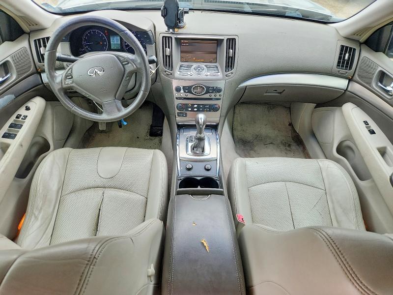 2011 Infiniti G VIN JN1CV6AP8BM506056 COPART salvage auction — FRONT END, Ks - Cert Of Title-Salvage, sold $550 on 2026-07-22 (photo 8)