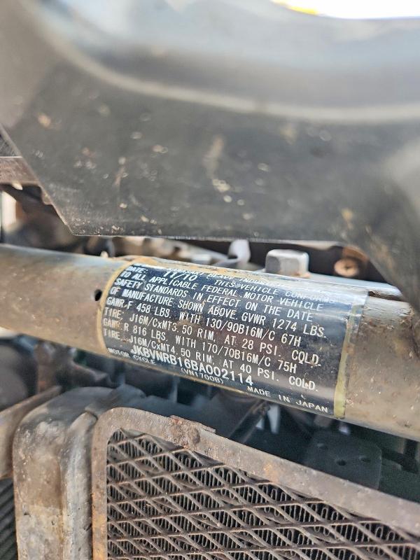 2011 Kawasaki Vn1700 VIN JKBVNRB16BA002114 COPART salvage auction — FRONT END, PA - CERTIFICATE OF SALVAGE, sold $1,300 on 2026-07-20 (photo 9)