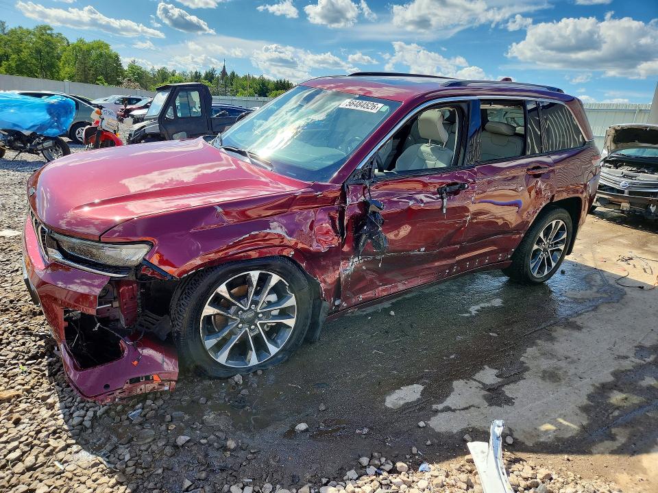 2022 Jeep Cherokee VIN 1C4RJHDG0N8598089 COPART salvage auction — FRONT END, Wi - Cert Of Title-Salvage Vehicle, sold $6,300 on 2026-07-28 (photo 1)