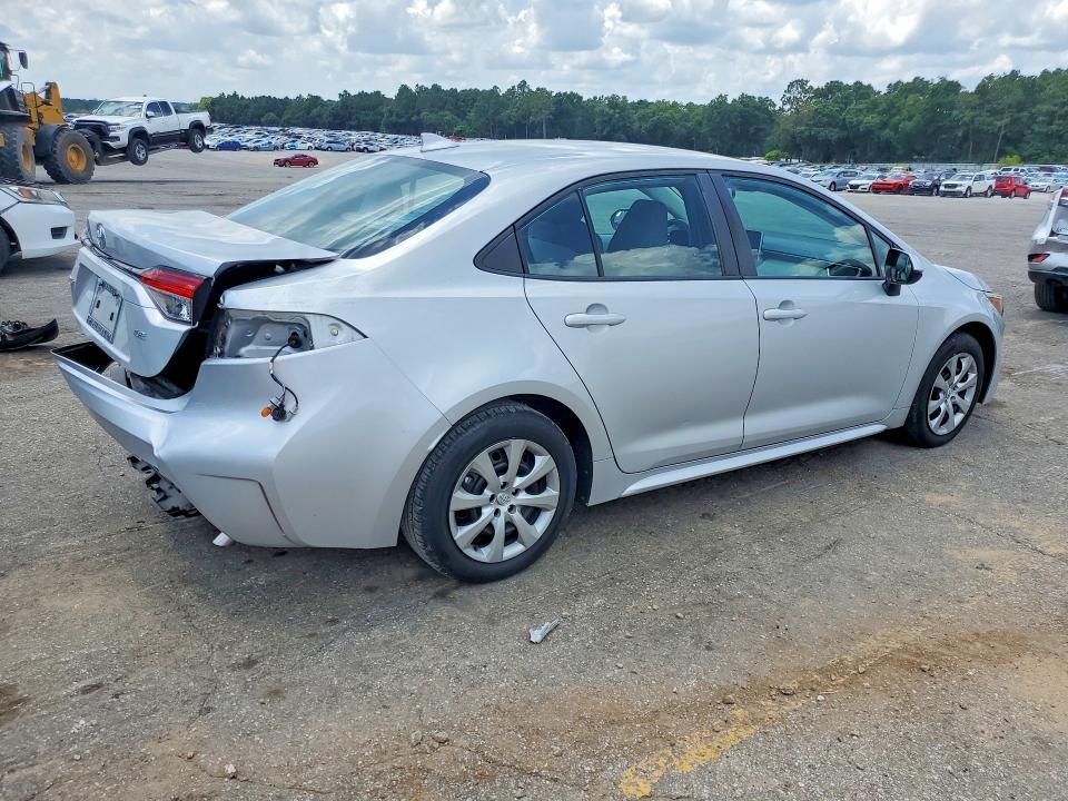 2020 Toyota Corolla VIN 5YFEPRAE9LP045268 COPART salvage auction — REAR END, AL - CERT OF TITLE-SALVAGE TITLE, sold $350 on 2026-07-27 (photo 3)