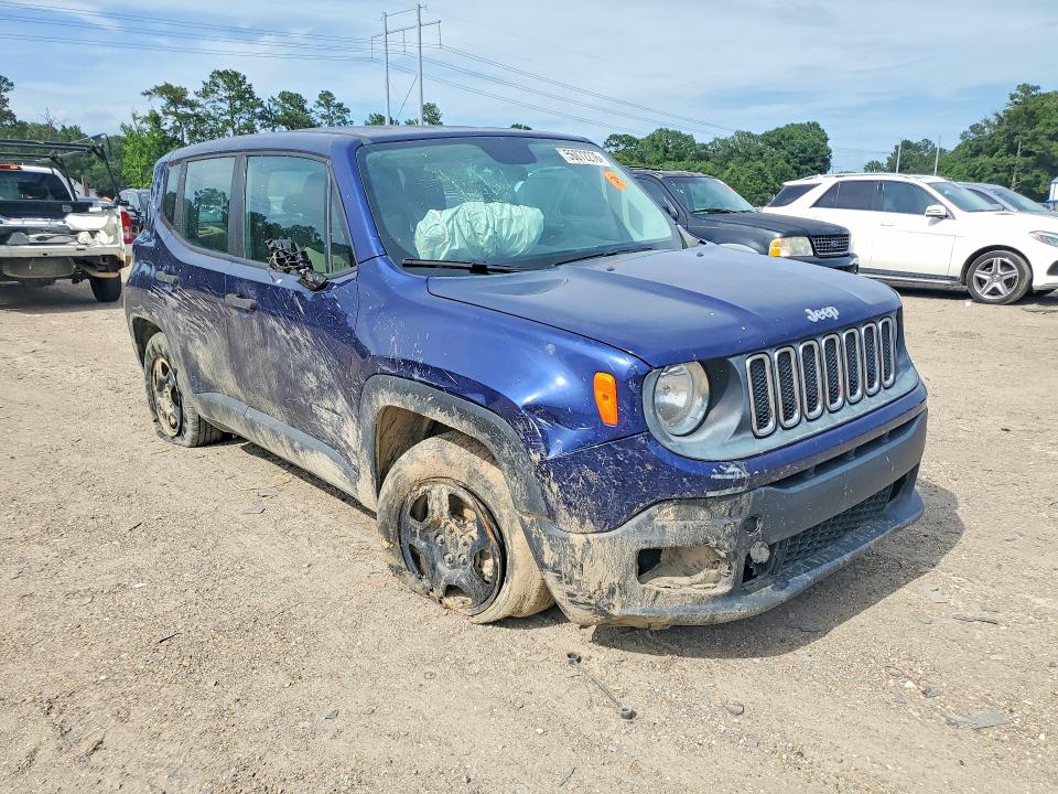 2017 Jeep VIN ZACCJAAB4HPF51327 COPART salvage auction — SIDE, La - Cert Of Title-Salvage, sold $1,400 on 2026-07-02 (photo 4)