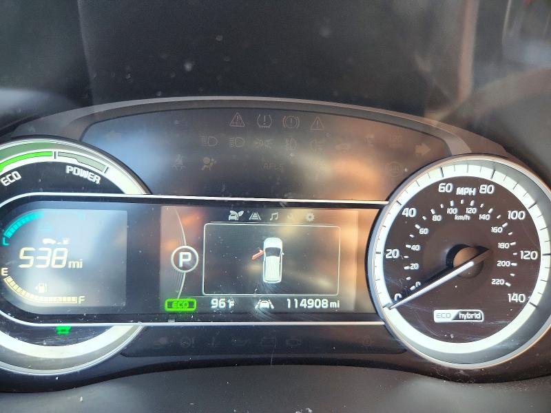 2017 Kia Niro VIN KNDCC3LC3H5072367 COPART salvage auction — FRONT END, Co - Public - Salvage Title, sold $1,950 on 2026-07-29 (photo 9)
