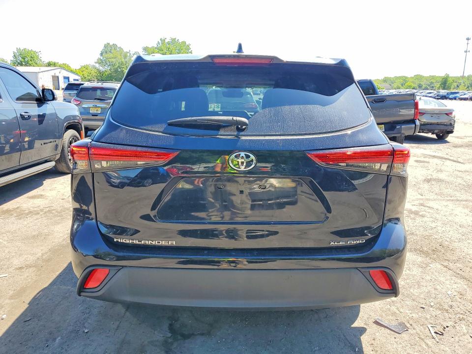 2022 Toyota VIN 5TDGZRBH8NS204027 COPART salvage auction — FRONT END, Nj - Cert Of Title-Salvage, sold $500 on 2026-07-21 (photo 6)