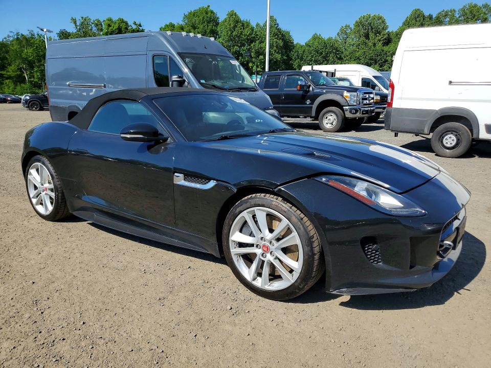 2016 Jaguar F-type VIN SAJWJ6FV2G8K31668 COPART salvage auction — MINOR DENT/SCRATCHES, NH - CERTIFICATE OF TITLE, sold $7,900 on 2026-07-27 (photo 4)