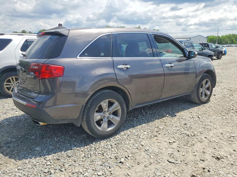 2011 Acura Mdx VIN 2HNYD2H69BH538927 COPART salvage auction — NORMAL WEAR, Ma - Certificate Of Title, sold $1,100 on 2026-07-29 (photo 3)