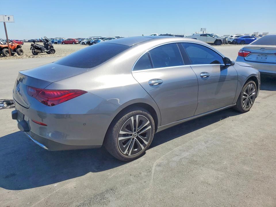 2024 Mercedes-benz Cla-klasse VIN W1K5J4GB3RN468280 COPART salvage auction — MECHANICAL, Ca - Salvage Certificate, sold $16,900 on 2026-08-10 (photo 3)