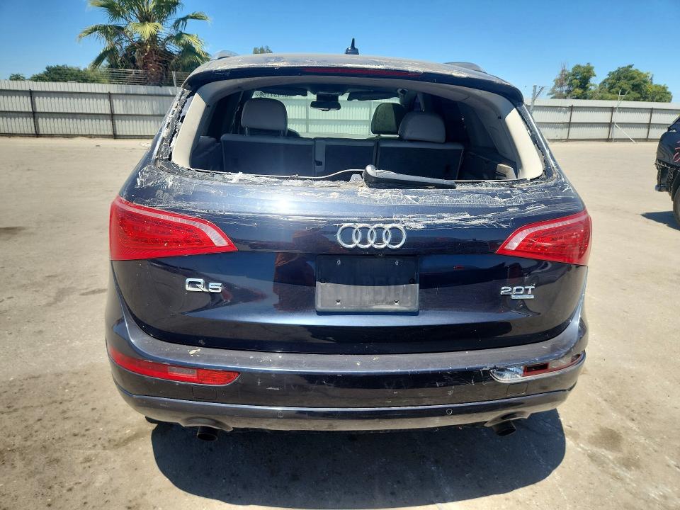 2012 Audi Q5 VIN WA1LFAFP1CA124325 COPART salvage auction — REAR END, Ca - Dis/Dlr/Exp Only Clean Title, sold $425 on 2026-07-31 (photo 6)