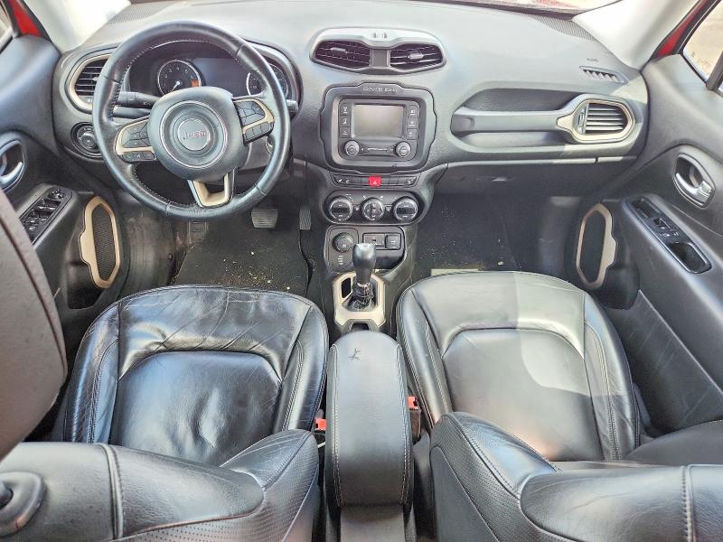 2017 Jeep Renegade VIN ZACCJBDB6HPE78219 COPART salvage auction — FRONT END, Il - Salvage Certificate, sold $775 on 2026-07-21 (photo 8)