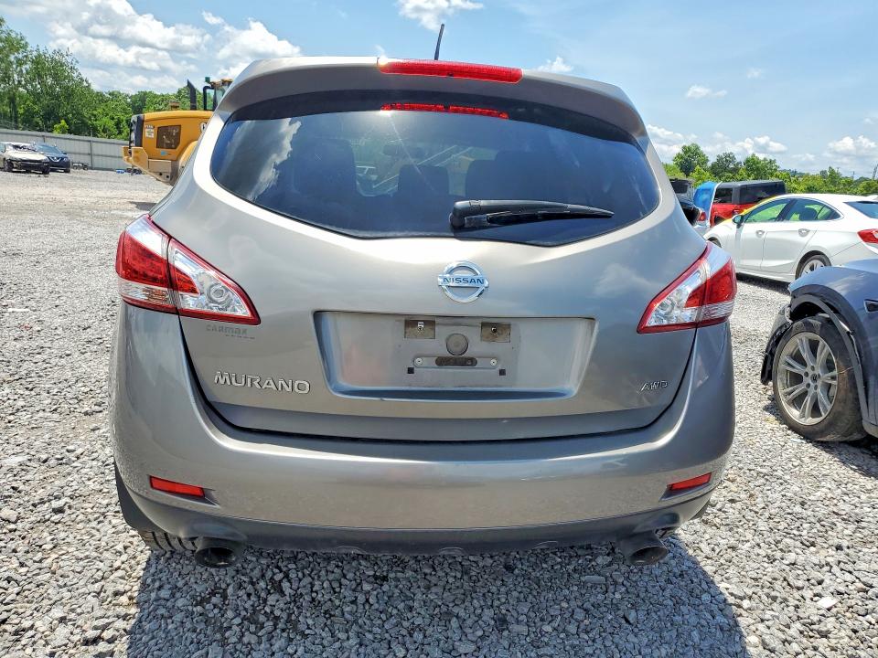 2011 Nissan Murano VIN JN8AZ1MWXBW160681 COPART salvage auction — NORMAL WEAR, Al - Certificate Of Title, sold $300 on 2026-07-10 (photo 6)