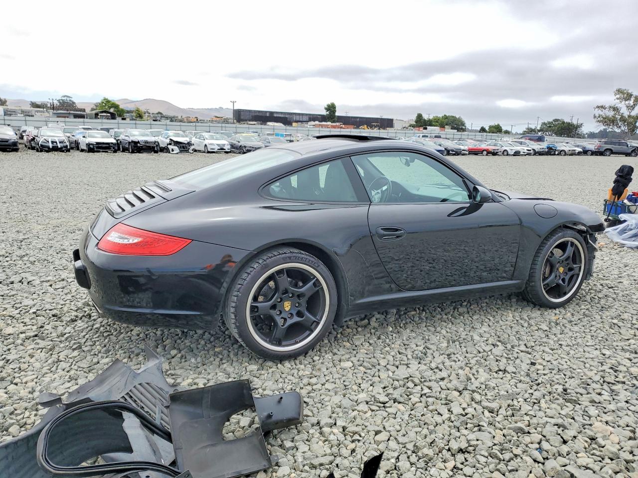 2007 Porsche 911 VIN WP0AA29947S710581 COPART salvage auction — Front End, CA - SALVAGE CERTIFICATE, sold $20,300 on 2026-08-20 (photo 3)