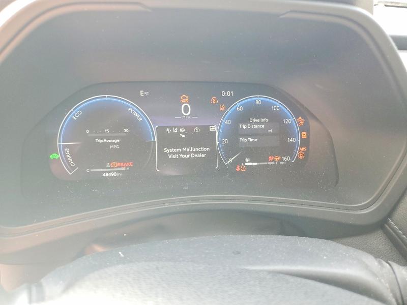 2024 Toyota Highlander VIN 5TDACAB56RS016403 COPART salvage auction — FRONT END, Nc - Salvage Certificate Of Title, sold $5,200 on 2026-07-31 (photo 9)