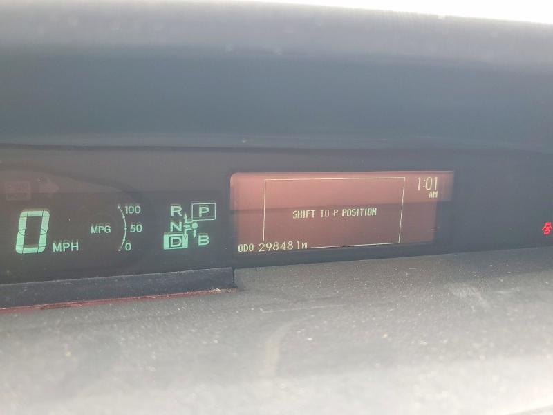 2014 Toyota Prius VIN JTDKN3DU9E1767954 COPART salvage auction — FRONT END, FL - CERTIFICATE OF TITLE, sold $1,750 on 2026-07-14 (photo 9)