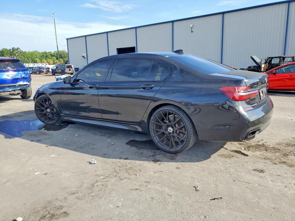 2016 BMW 7er VIN WBA7F2C5XGG420864 COPART salvage auction — MINOR DENT/SCRATCHES, Salvage Title, sold $7,900 on 2026-08-19 (photo 2)