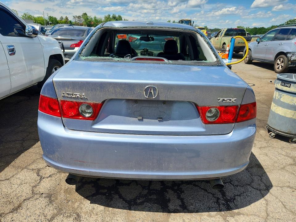 2006 Acura Tsx VIN JH4CL968X6C006819 COPART salvage auction — ALL OVER, Ct - Cert Of Title-Salvage, sold $450 on 2026-07-07 (photo 6)