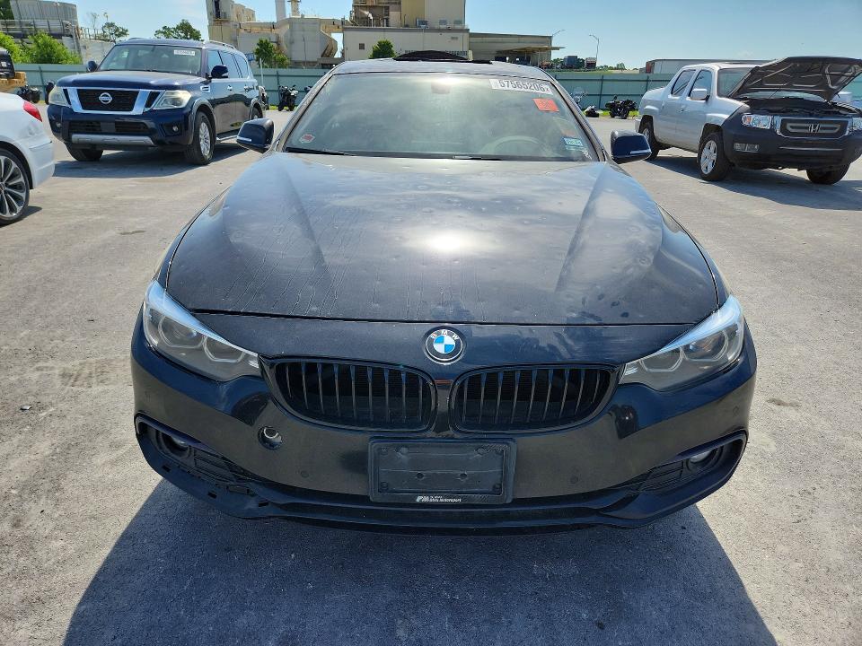 2018 BMW 4er VIN WBA4J3C57JBG97129 COPART salvage auction — STRIPPED, Ok - Certificate Of Title (P), sold $1,550 on 2026-07-31 (photo 5)