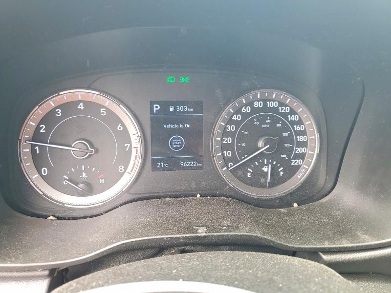 2021 Hyundai Venue VIN KMHRC8A31MU095328 COPART salvage auction — REAR END, Ns - Salvage Title, sold $4,450 on 2026-07-16 (photo 9)