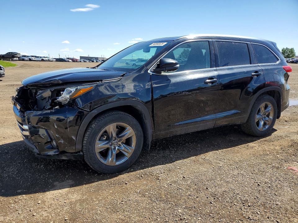 2019 Toyota VIN 5TDDZRFH4KS981412 COPART salvage auction — FRONT END, Salvage Title, sold $6,800 on 2026-07-21 (photo 1)