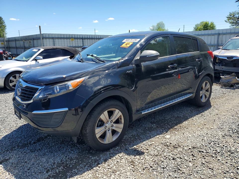 2012 Kia Sportage VIN KNDPBCA29C7331021 COPART salvage auction — FRONT END, Wa - Vehicle Cert Of Ownership-Titl, sold $825 on 2026-07-13 (photo 1)