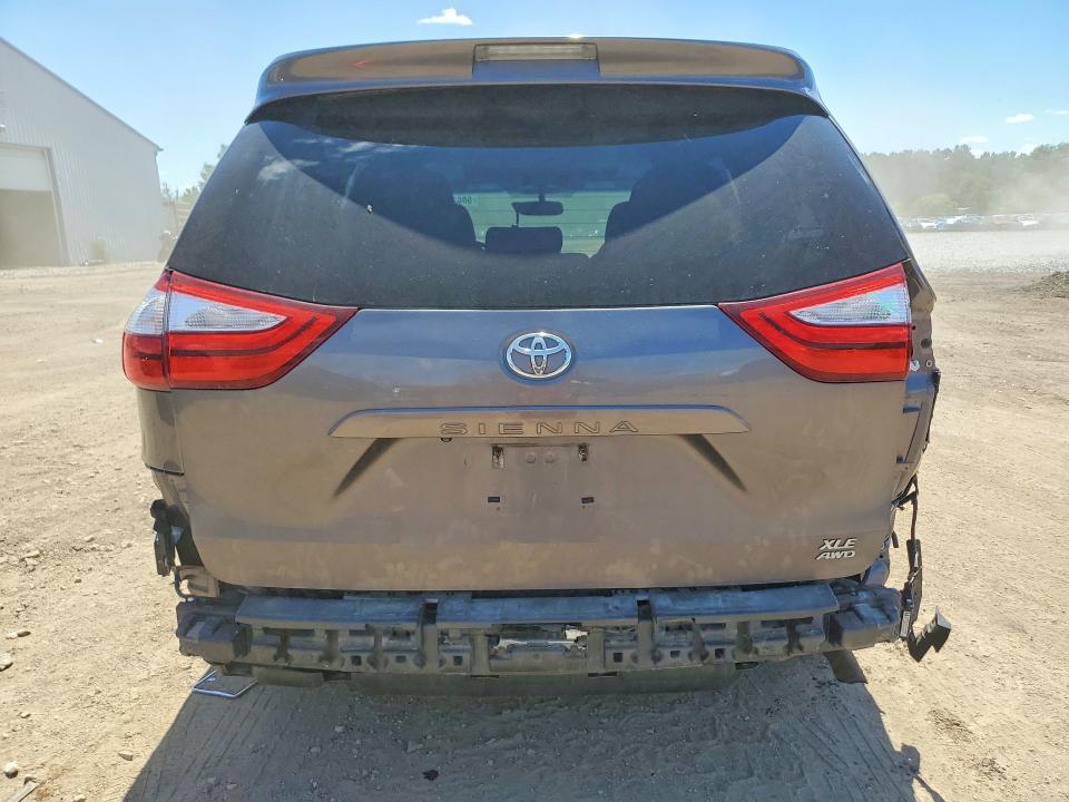 2016 Toyota Sienna VIN 5TDDK3DC2GS140799 COPART salvage auction — REAR END, Oh - Cert Of Title-Salvage, sold $3,600 on 2026-07-09 (photo 6)