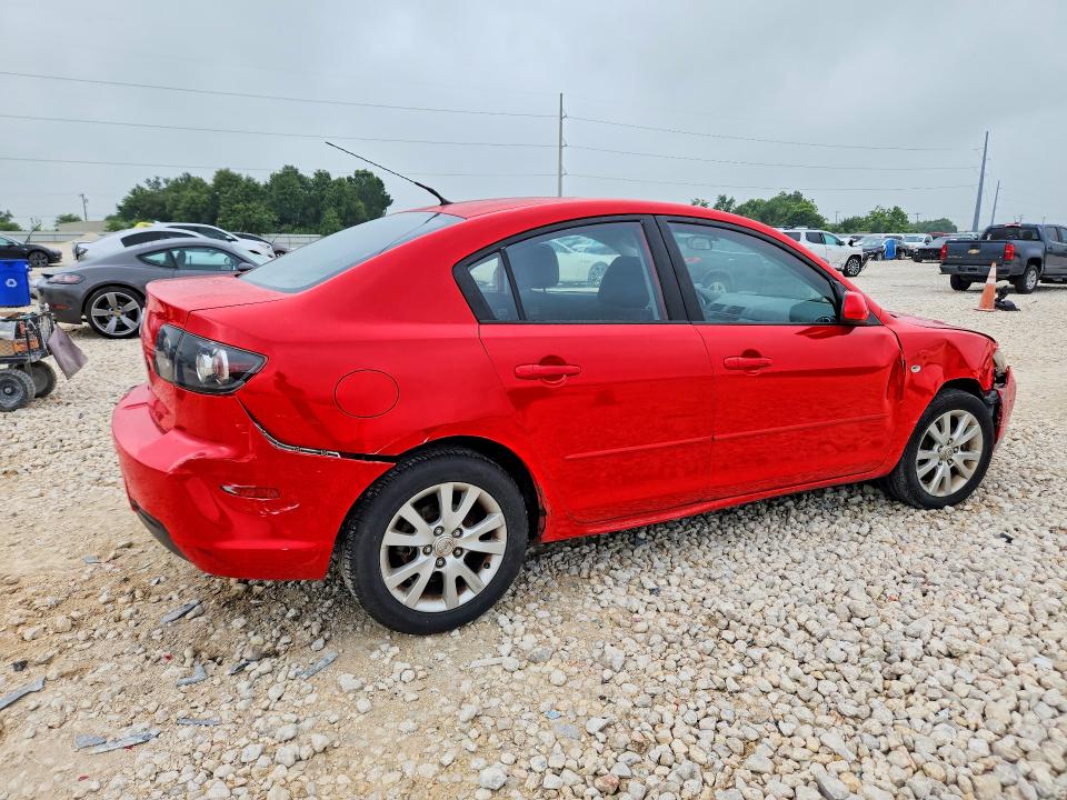 2008 Mazda 3 VIN JM1BK32F181815772 COPART salvage auction — FRONT END, Tx - Salvage Vehicle Title, sold $250 on 2026-07-09 (photo 3)