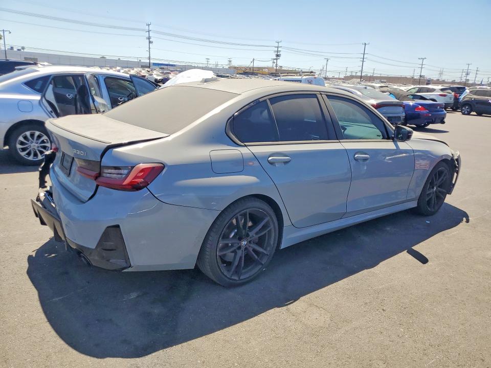 2023 BMW VIN 3MW69FF08P8D74606 COPART salvage auction — REAR END, Ca - Salvage Certificate, sold $17,900 on 2026-09-02 (photo 3)