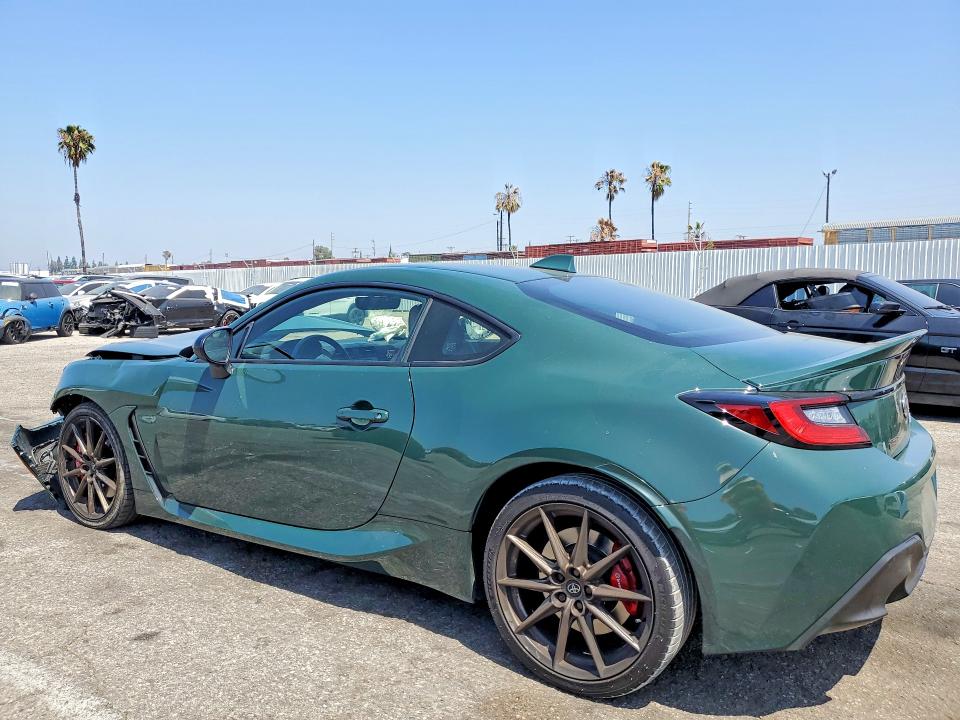2025 Toyota Gr 86 VIN JF1ZNBM13S9751380 COPART salvage auction — FRONT END, Ca - Salvage Certificate, sold $425 on 2026-07-24 (photo 2)